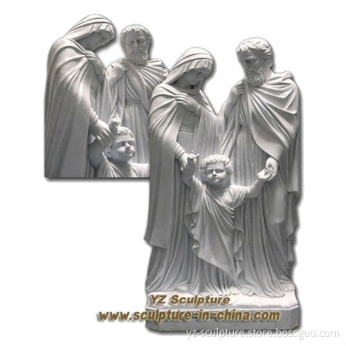 Religious Statue Mary Jesus (STU-C010a)